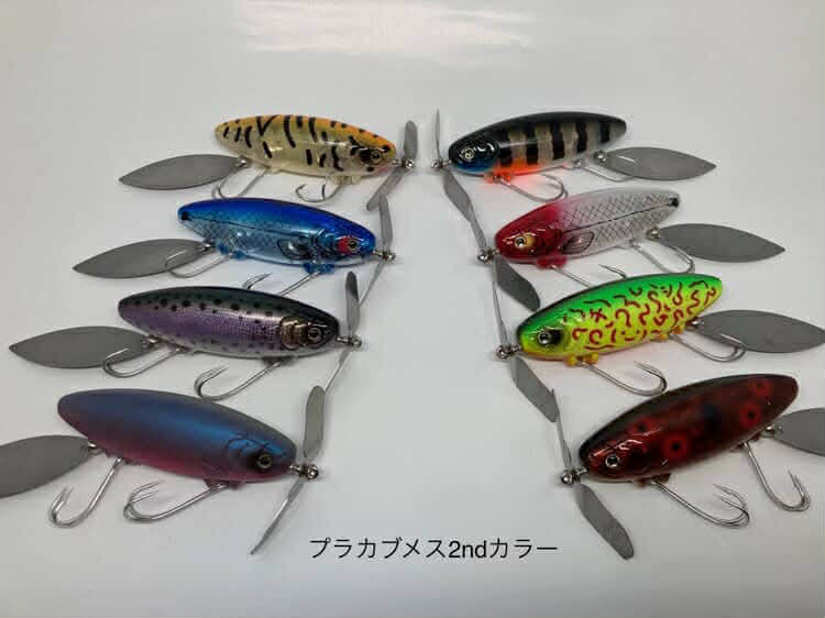 痴虫 チムシ プラカブメス　2026年　2ndカラー　レッドヘッドシャッド　ワンノッカー（銀プレート）　　送料290円