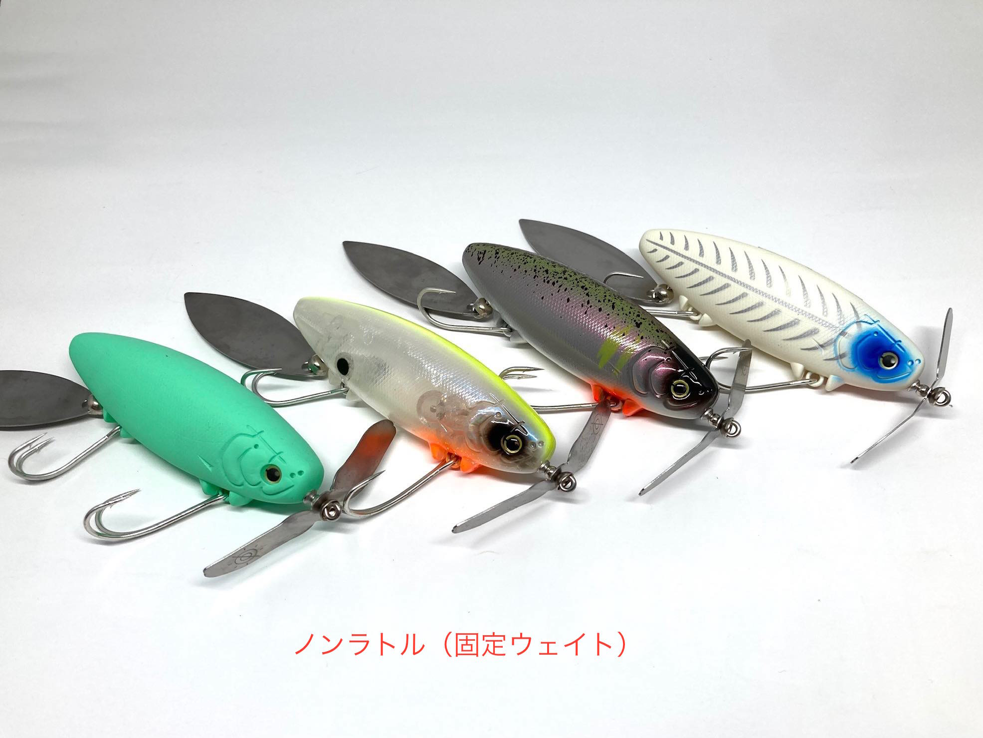 痴虫 チムシ プラカブメス　ノンラトル　固定ウェイト　迷いアユ　レターパック600円
