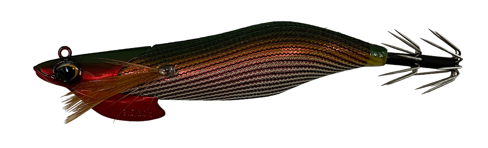 CRONO　2025年　ティップランエギ　Kestrel「ケストレル」#KES06 アカマムシ　ゆうパケット送料290円